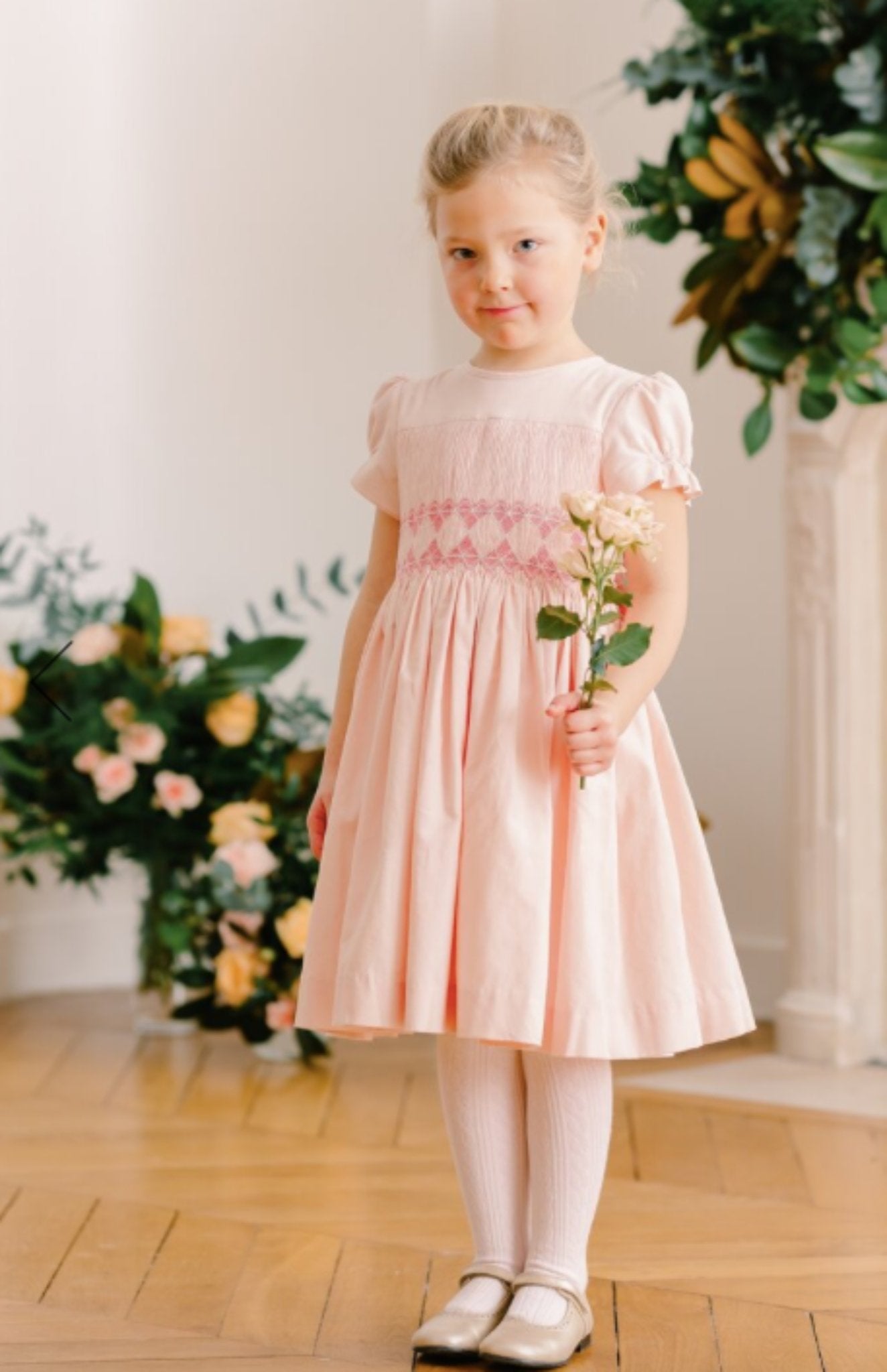Pretty Baby Girl In Pink Dress Stock Photo, Picture and Royalty Free Image.  Image 30115481.