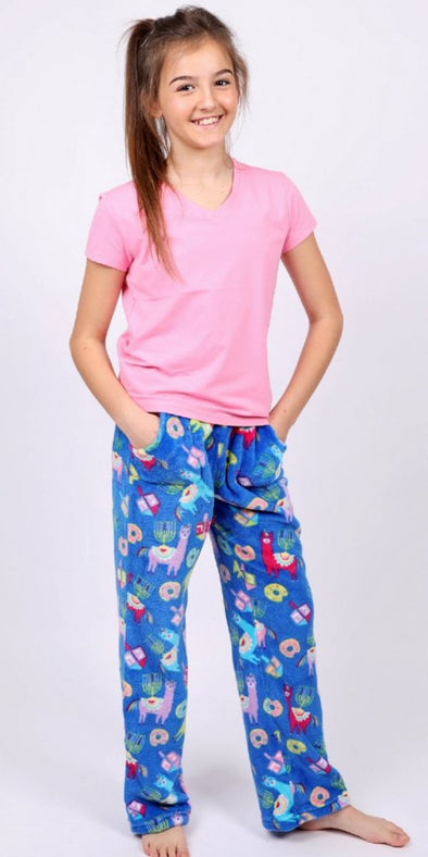 Candy Pink Fleece Pajama Bottoms in CHRISTMAS Pattern  Christmas pajama  pants, Fuzzy pajama pants, Fleece pajama pants