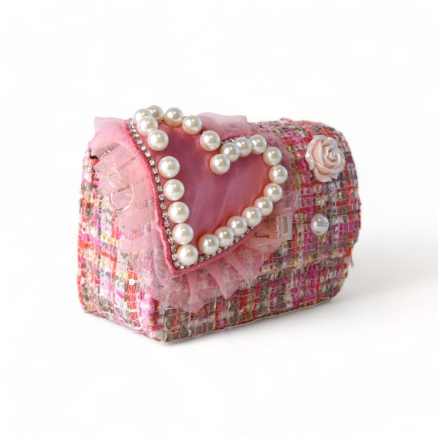 Little Girls Purse/Crossbody Tassel Bag – Pink Poodle Designz