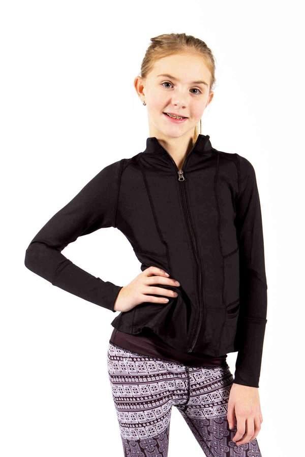 Girls black lightweight on sale jacket