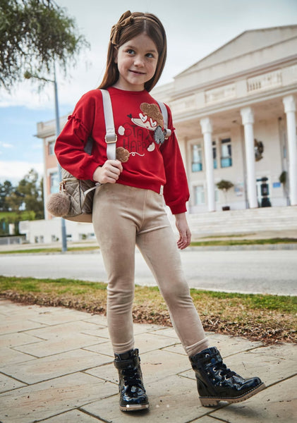 Girl's Velvet Leggings - HUE Girls | HUE