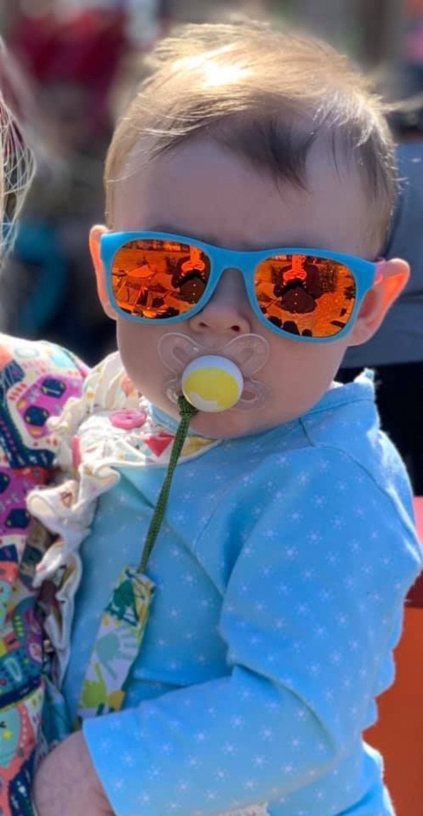 Roshambo Kids Polarized Sunglasses - Zack Morris Blue | HONEYPIEKIDS Infant