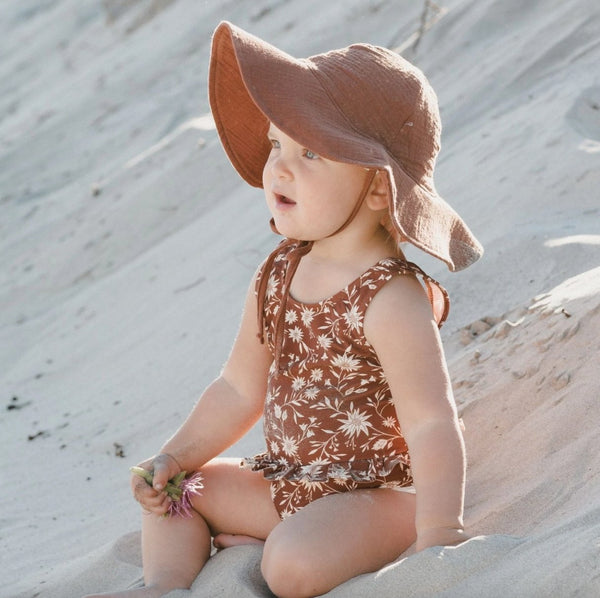 Toddler girl store beach hat