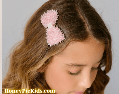 Sienna Likes to Party Designer Flower Girl Accessories | Designer Girls Headbands