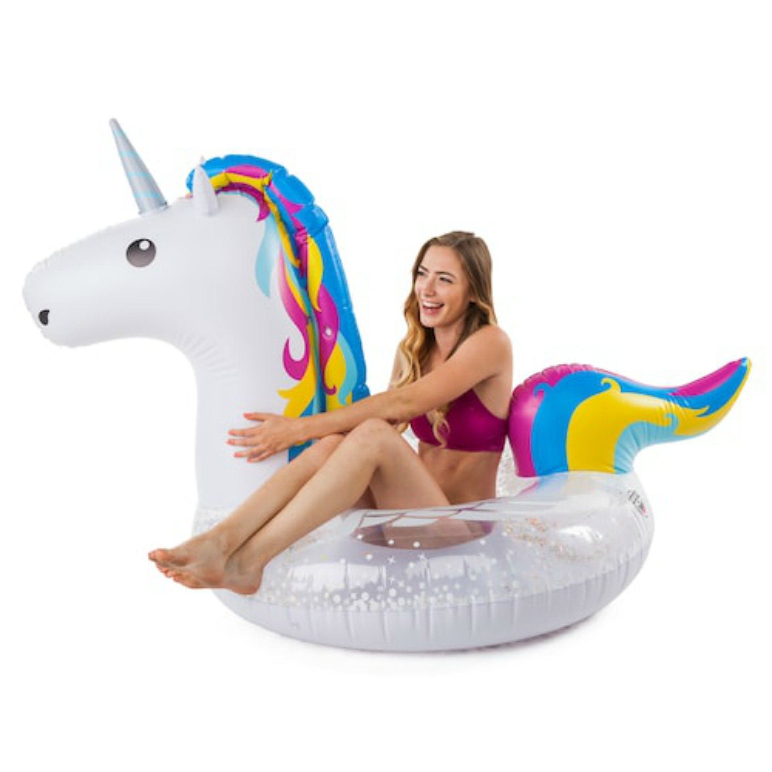 Rainbow Unicorn Inflate, Blow-Up Unicorn Inflate for Birthday